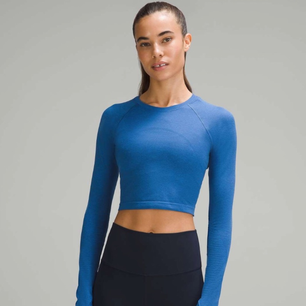 LULULEMON Swiftly Tech Cropped Long Sleeve